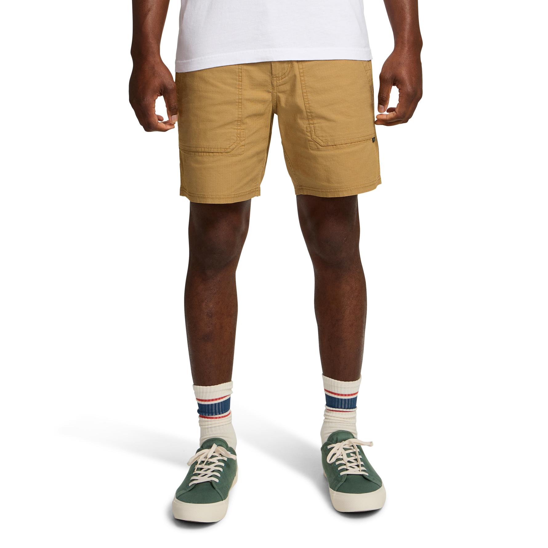 Howler Brothers Quonset Camp Short Men's in British Khaki